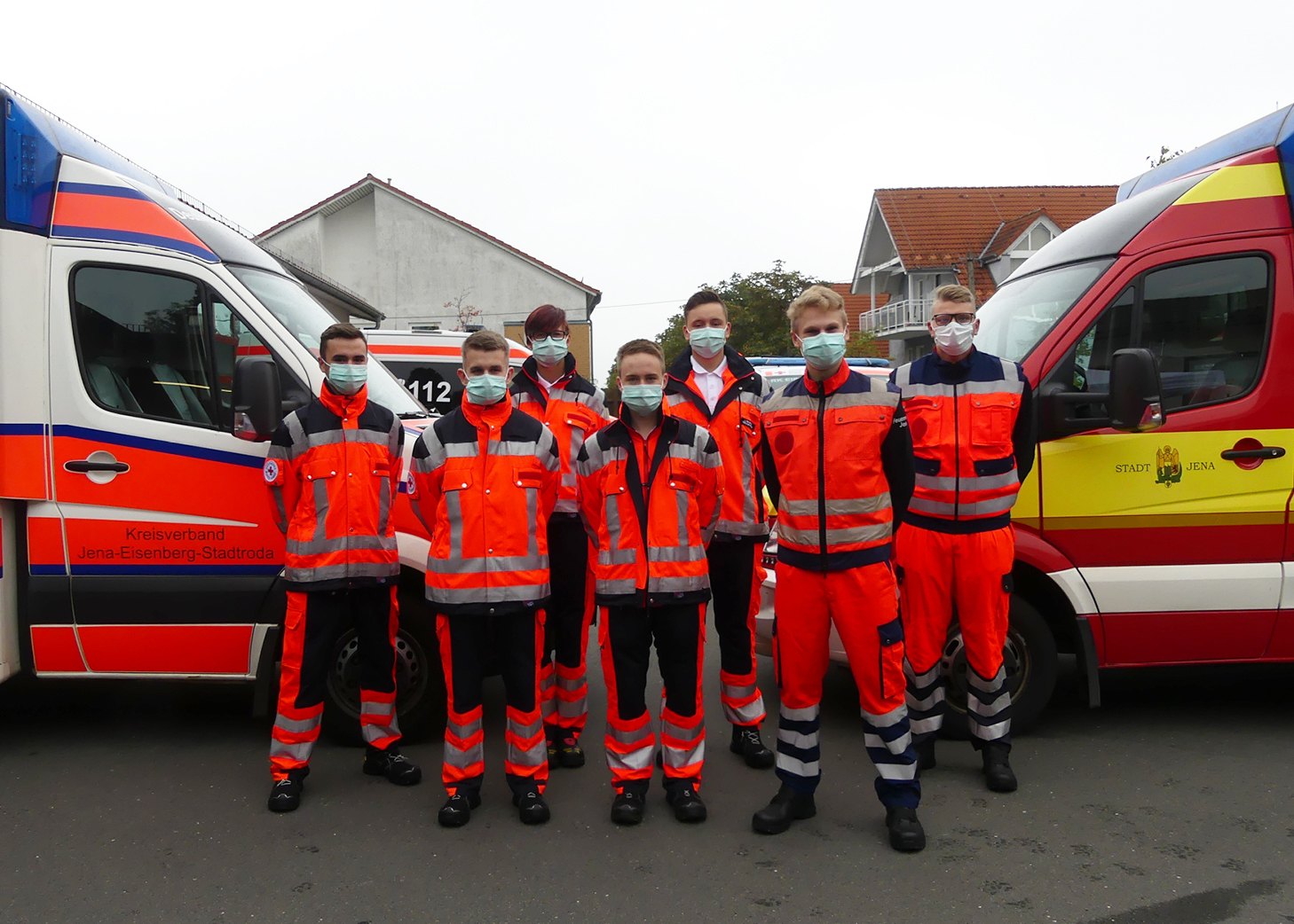 Neue Auszubildende im DRK-Rettungsdienst Jena