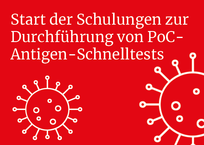 Schulung zur Durchführung von Coronatests Schulung zur Durchführung von Coronatests
