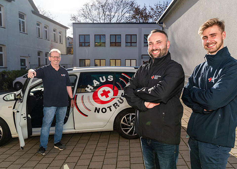 Das Team des DRK-Hausnotrufs