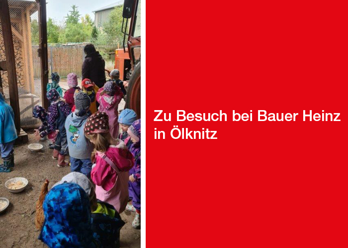 Zu Besuch bei Bauer Heinz in Ölknitz