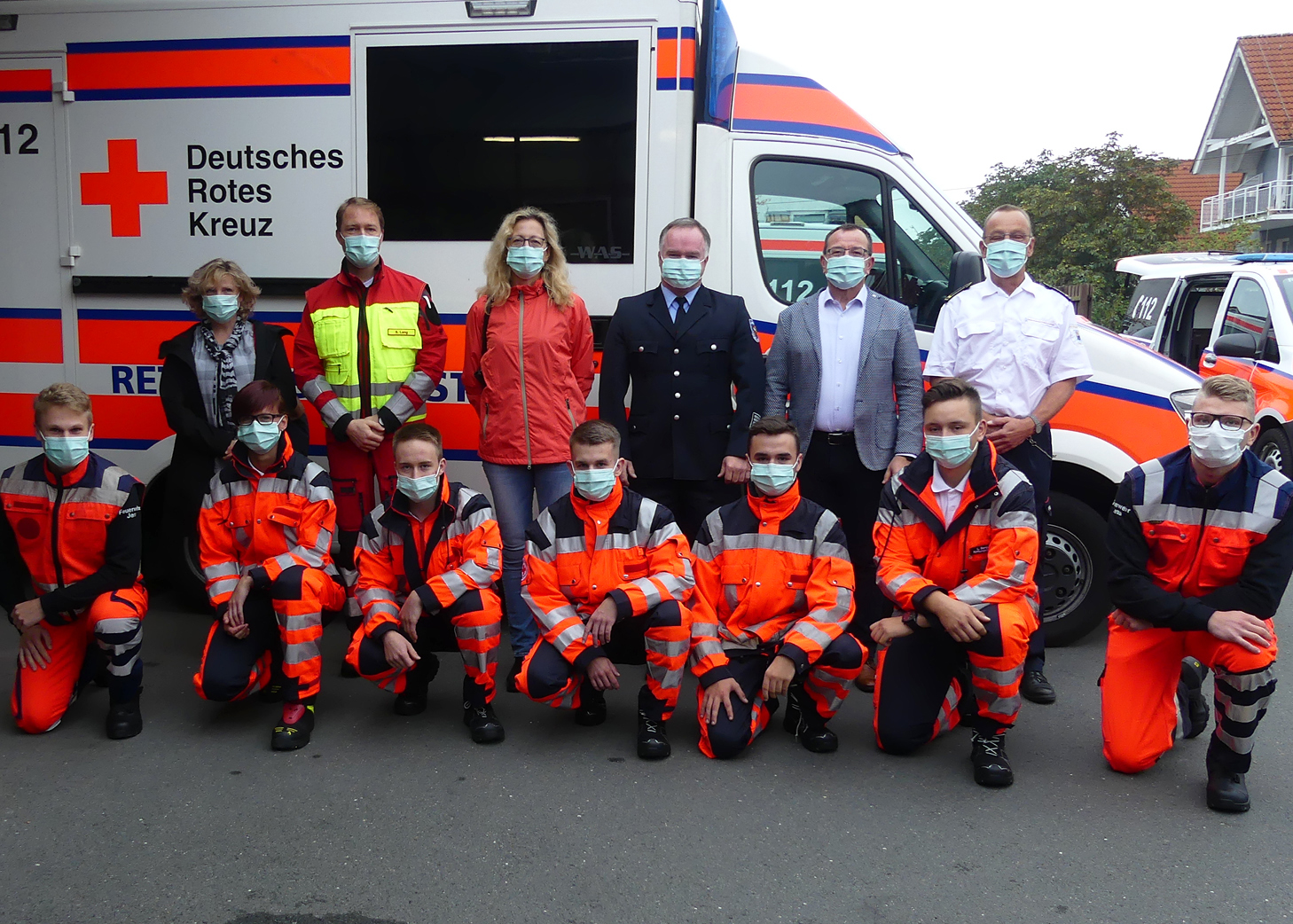 Neue Auszubildende im DRK-Rettungsdienst Jena