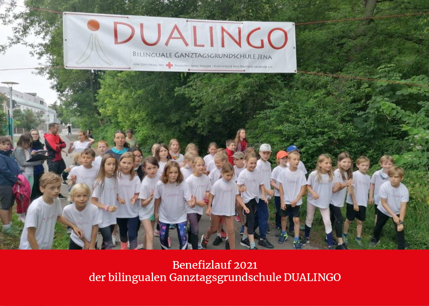 Benefizlauf 2021 Ganztagsgrundschule DUALINGO Jena