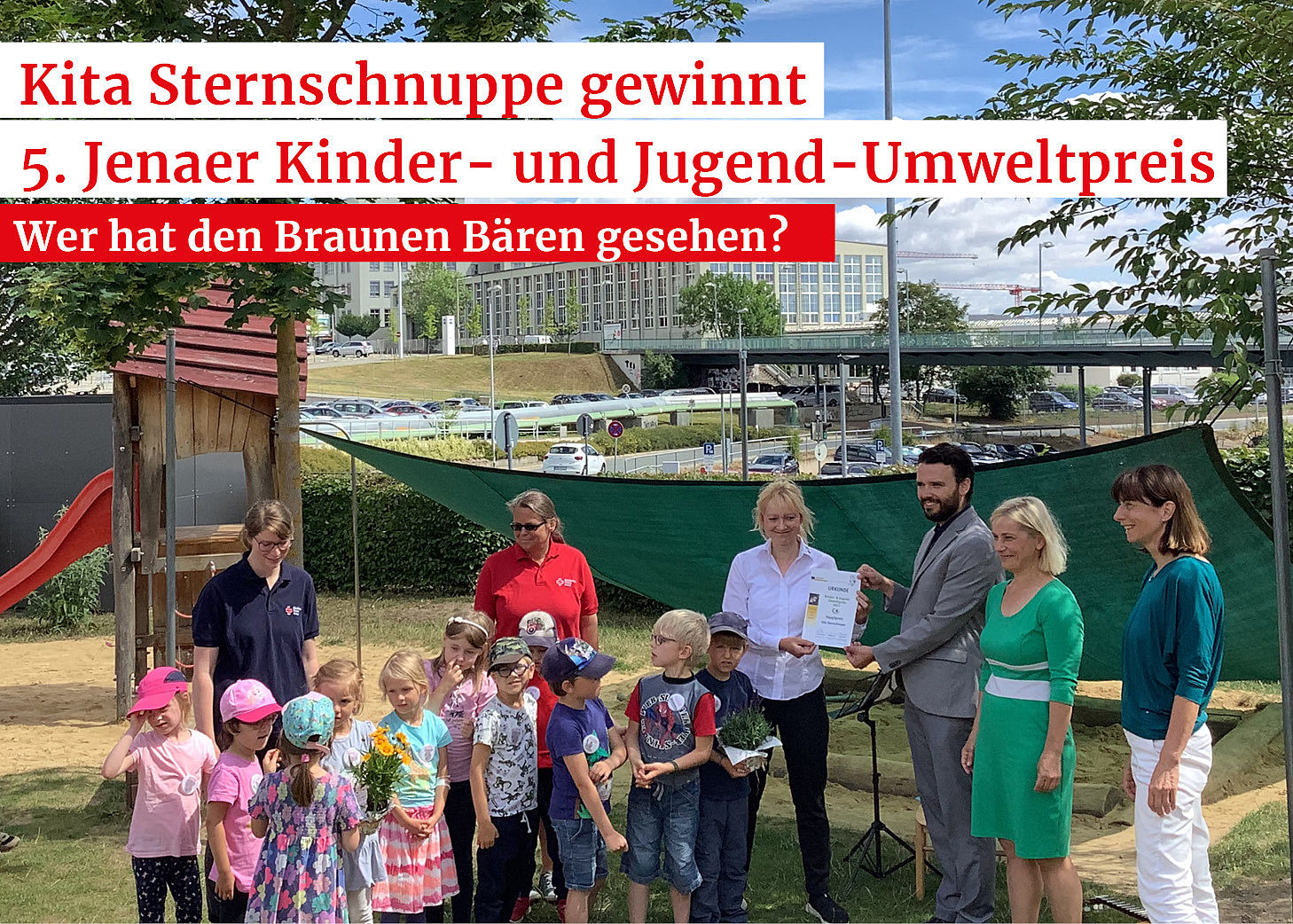 DRK Kita Sternschnuppe gewinnt 5. Jenaer Kinder- und Jugend-Umweltpreis