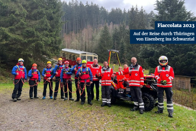 DRK-Kreisverband Jena-Eisenberg-Stadtroda e.V.: Unsere Teilnahme an der Fiaccolata 2023.