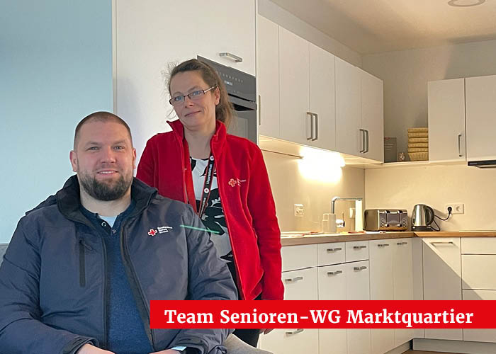 WG-Koordinatorin im DRK-Marktquartier