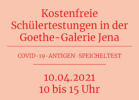 Sonder-Schülertestung am 10. April 2021