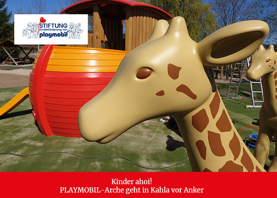 Kita in Kahla erhält Arche von Playmobil