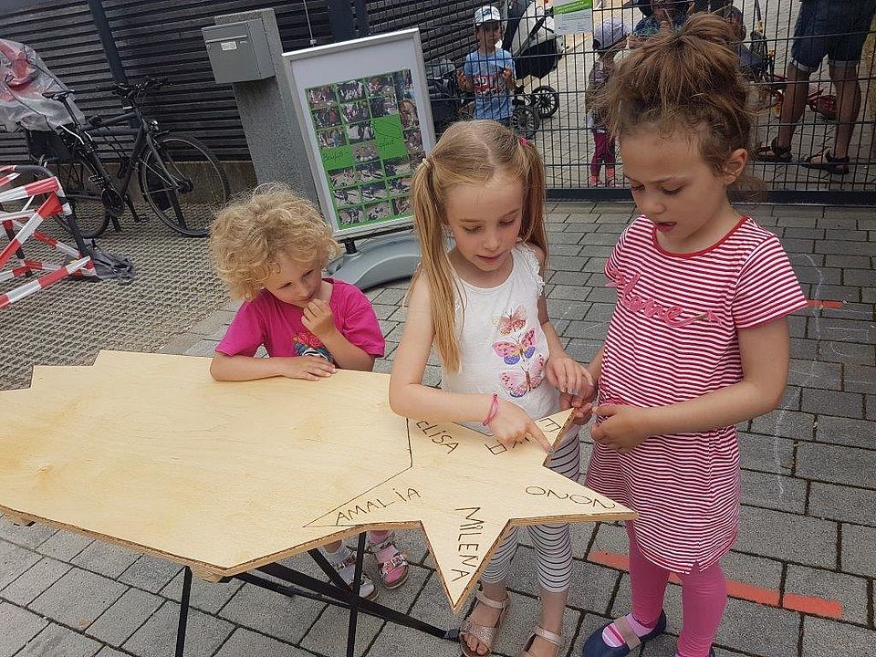 Ein Sternschnuppentisch zum Abschied