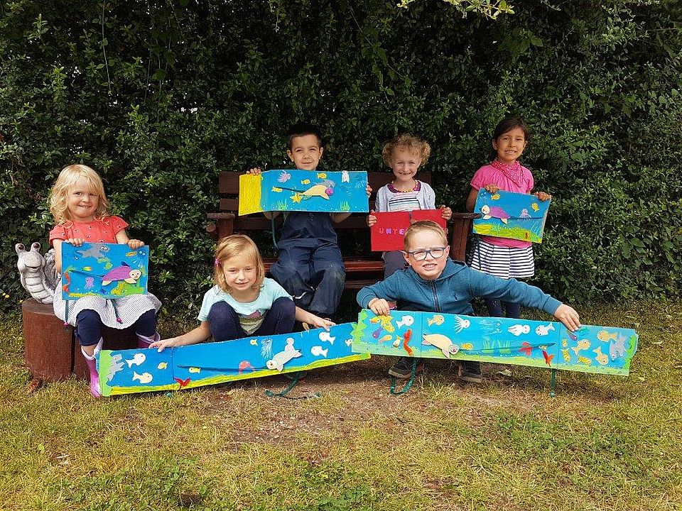 Projekt in der Kita Sternschnuppe: Welt im Meer