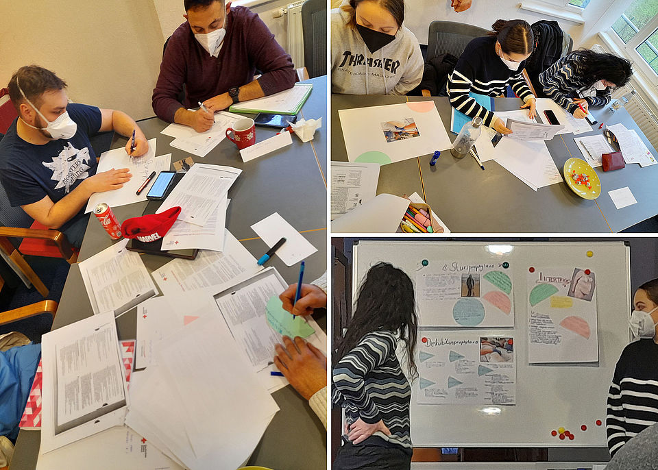 Vorstellung der Lernplakate zum Thema Prophylaxe durch die Azubis selbst Vorstellung der Lernplakate zum Thema Prophylaxe durch die Azubis selbst