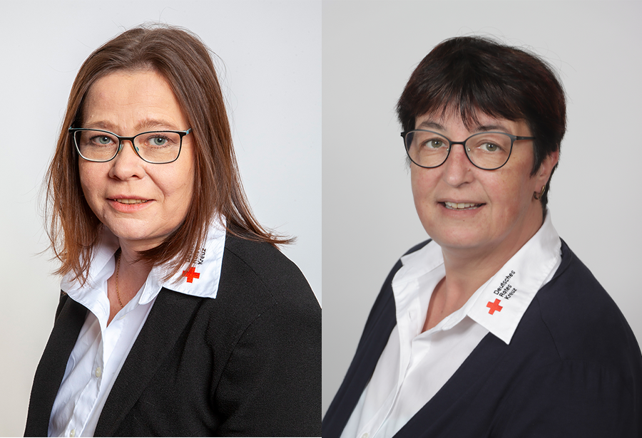 DRK Seniorenheime gGmbH: Heimleitung Carolina Buske und Pflegedienstleitung Sindy Bartsch, Seniorenheim Rodatal in Stadtroda