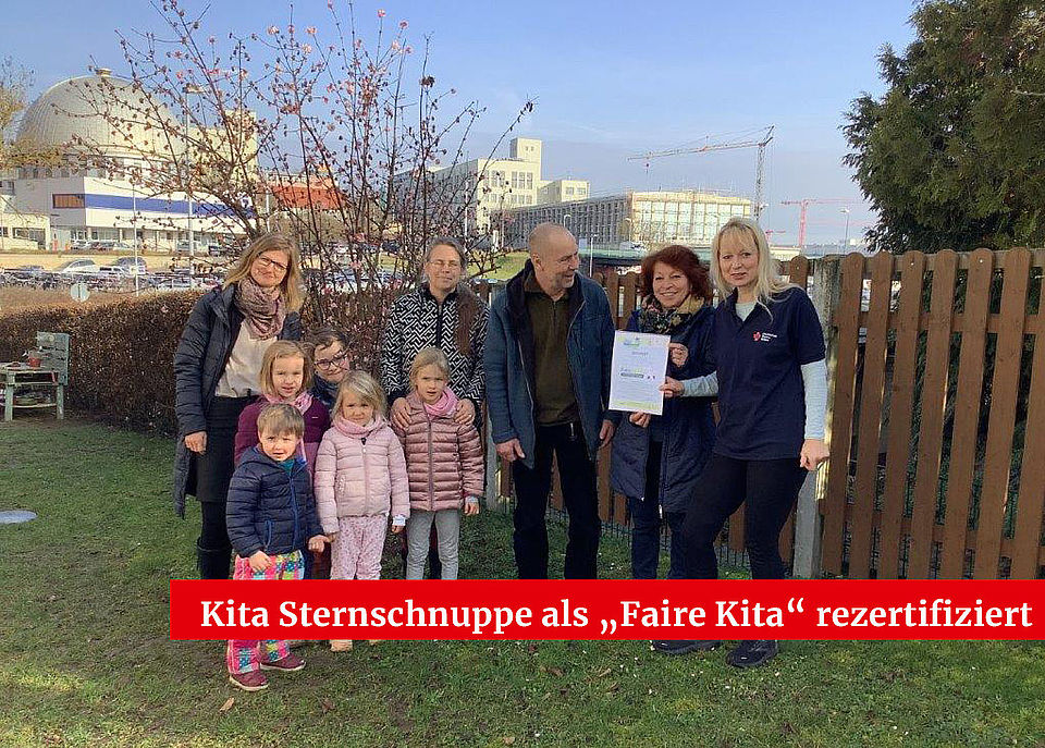 DRK-Kreisverband Jena-Eisenberg-Stadtroda: Kita Sternschnuppe erneut als "Faire Kita" ausgezeichnet DRK-Kreisverband Jena-Eisenberg-Stadtroda: Kita Sternschnuppe erneut als "Faire Kita" ausgezeichnet