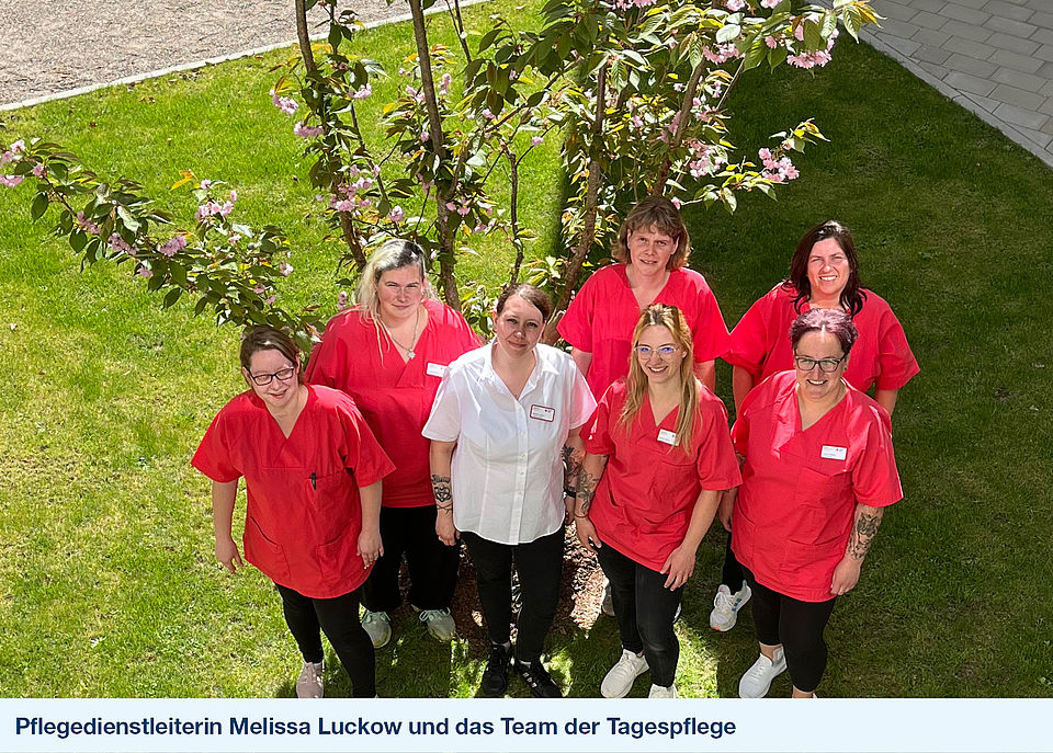 DRK-Kreisverband Jena-Eisenberg-Stadtroda e.V.: Das Pflegeteam der Tagespflege im DRK-Marktquartier in Stadtroda 