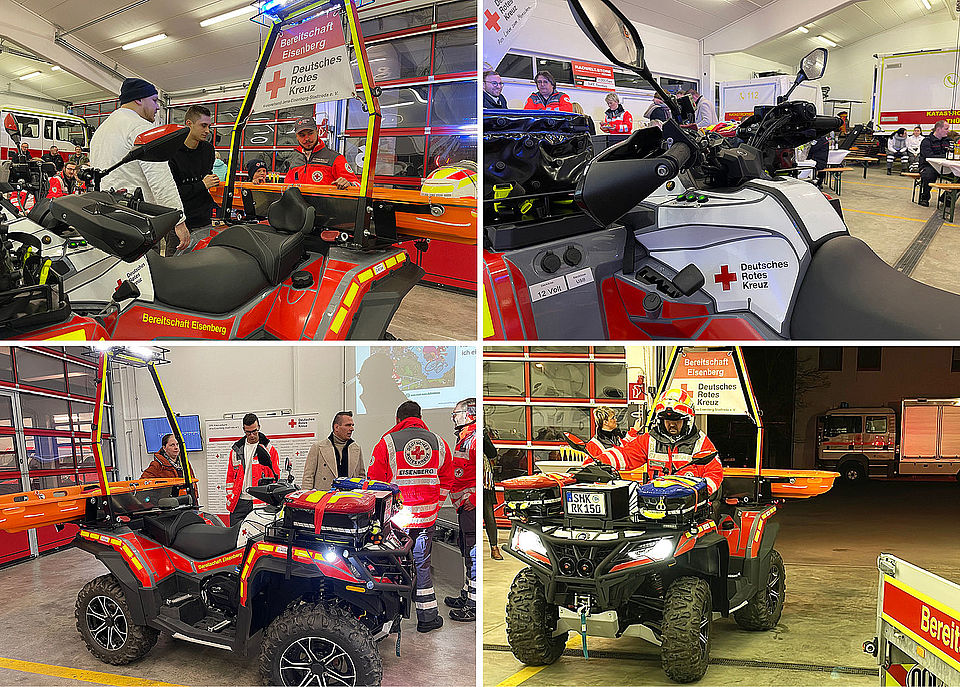 DRK-Kreisverband Jena-Eisenberg-Stadtroda: Ein neues Quad für die Geländestaffel der DRK-Bereitschaft Eisenberg DRK-Kreisverband Jena-Eisenberg-Stadtroda: Ein neues Quad für die Geländestaffel der DRK-Bereitschaft Eisenberg