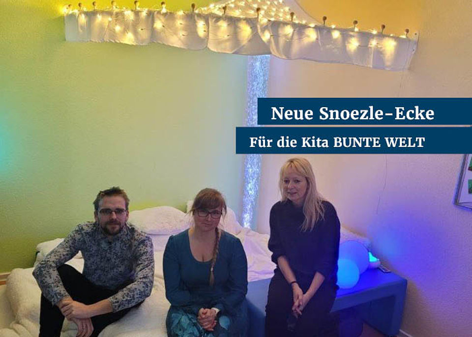 Snoezle-Ecke für DRK-Kita in Kahla
