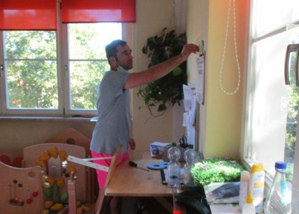 Umbau für die Kita-Gruppe Glühwürmchen