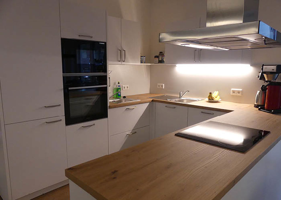 Küche in der Tagespflege im Marktquartier