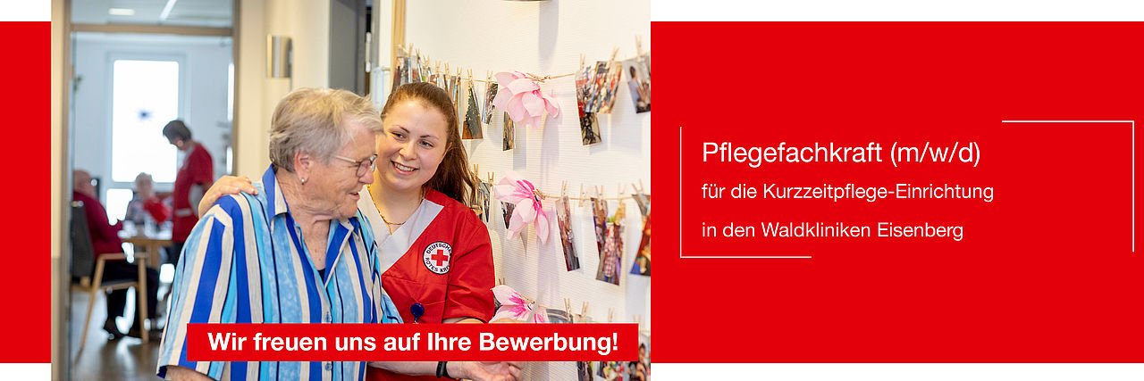 DRK-Kreisverband Jena-Eisenberg-Stadtroda e.V.: freie Stelle als Pflegefachkraft (m/w/d) in den Wladkliniken Eisenberg